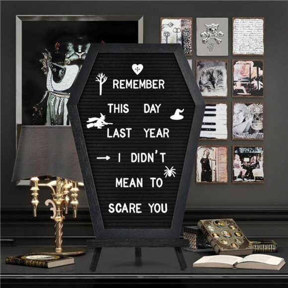 520 Characters Spooky Halloween Characters with Wooden Stand and Canvas Bag - Picture 6 of 7